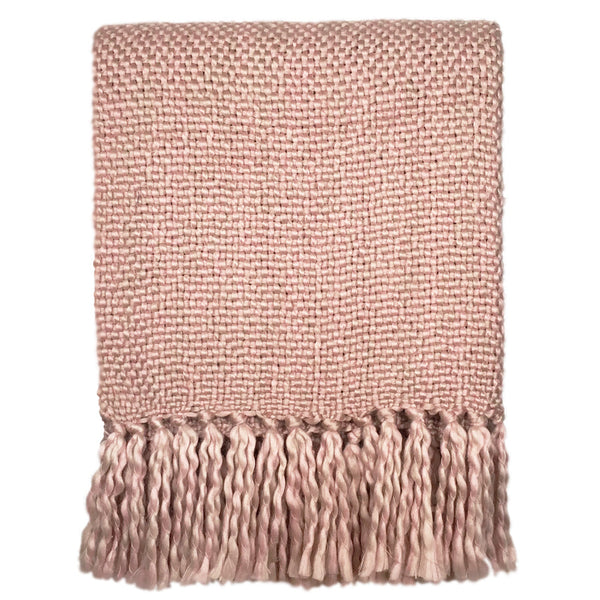 Malagoon plaid marble - roze - 125x150cm