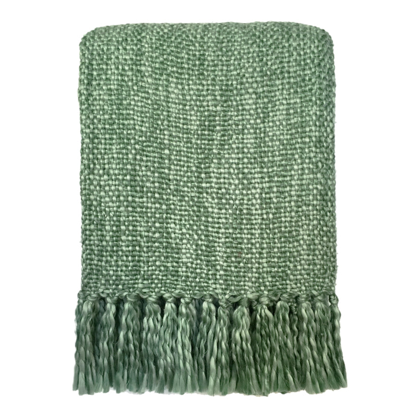 Malagoon plaid marble - groen - 125x150cm