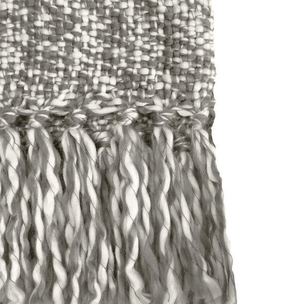 Malagoon plaid marble - grijs - 125x150cm
