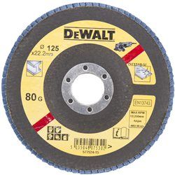 DT3310-QZ Lamellen schuurschijf, Ø125mm, K80