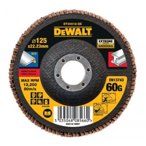 DT30622-QZ Lamellen schuurschijf EXTREME 125x22.2mm 80G