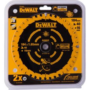DT10303-QZ CZB Elite 184x16x40t, Finish, kerf 1,65mm