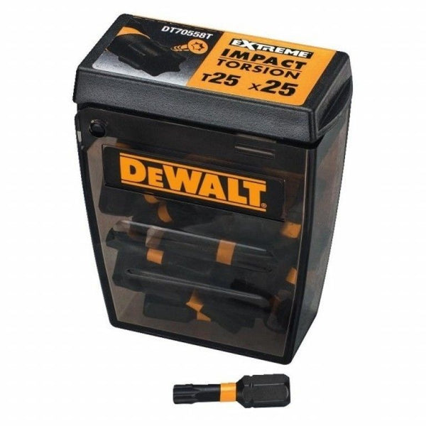 DT70558T-QZ Impact Torsion TicTac T20 25mm (bestelbaar per 21  Baliedisplay)