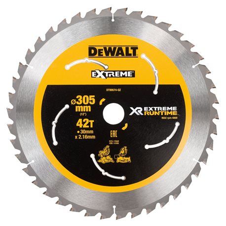 DT99574-QZ Xtreme Runtime 305mm x 30mm 42T CSB