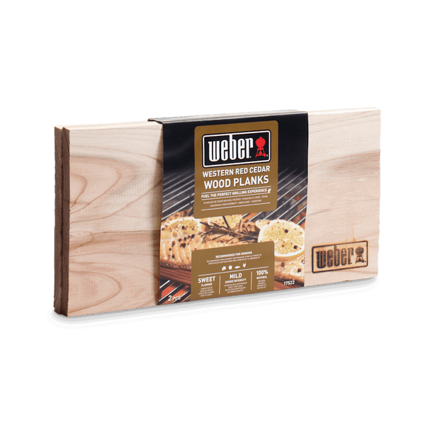 Weber® Cederhouten rookplank