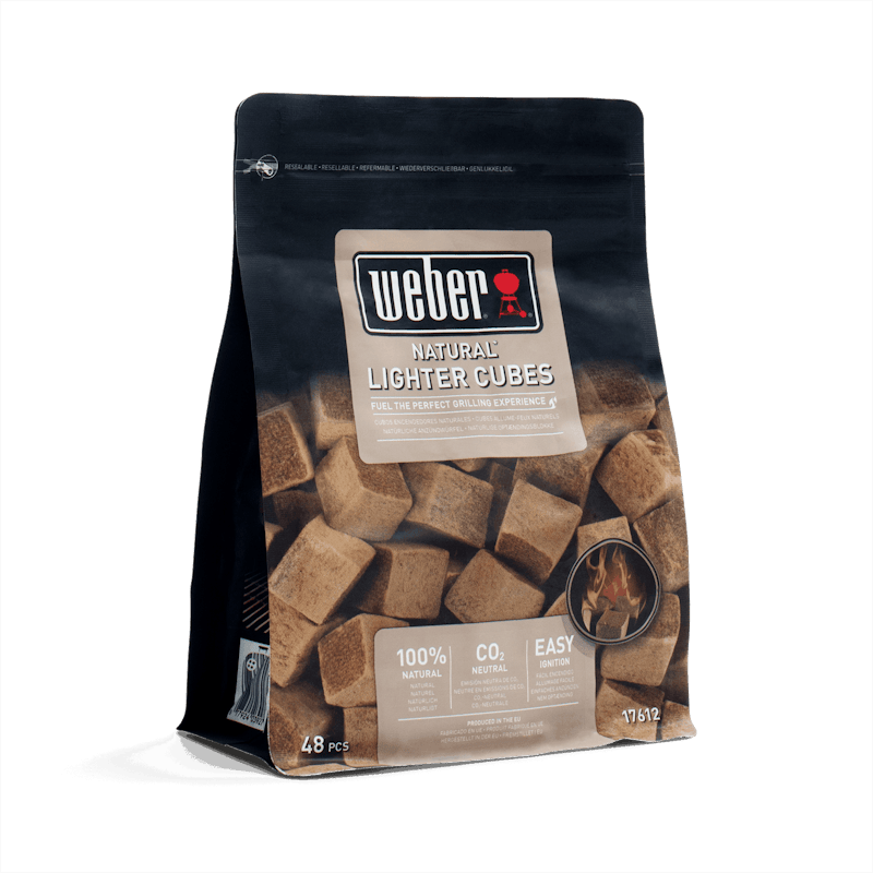 Weber® Aanmaakblokjes, 48 stuks, bruin, ecologisch