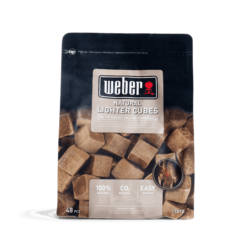Weber® Aanmaakblokjes, 48 stuks, bruin, ecologisch