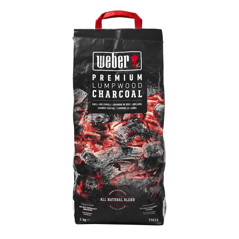Weber® houtskool 3 kg bij afname van 1 pallet