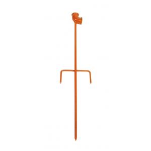 Metalen piket elleboog met aansluiting inwendige draad 3/4 lengte 60cm