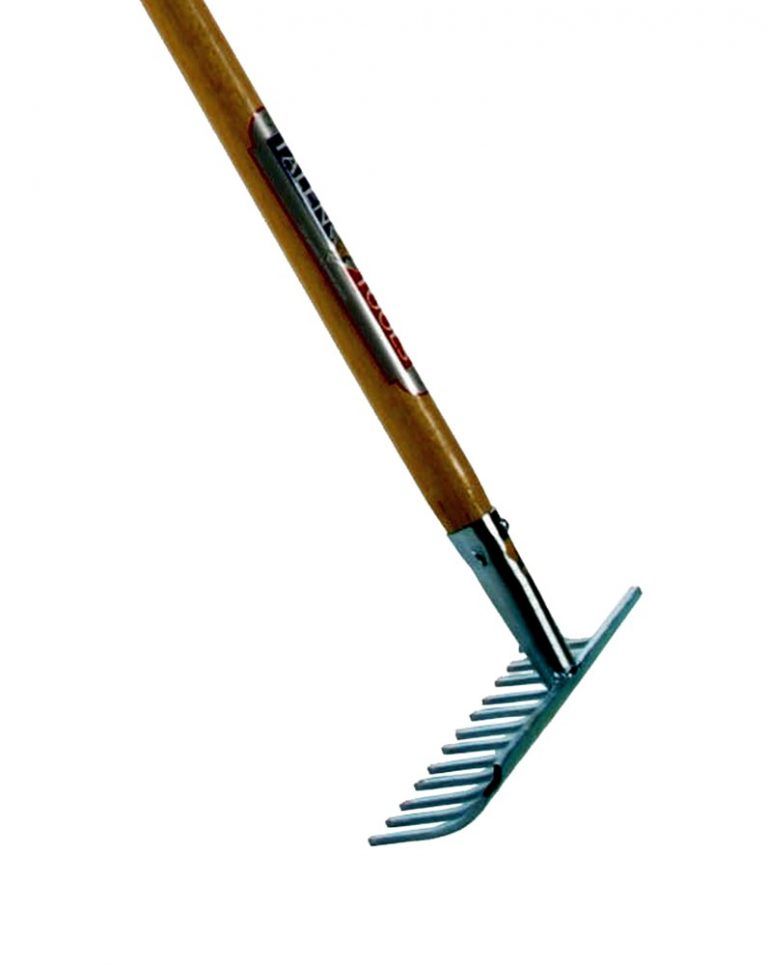 Tuinhark 8 tanden Verzinkt 20 cm Zonder steel