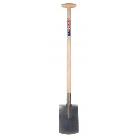 Damesspade Blank gepolijst Essenhouten steel 85 cm