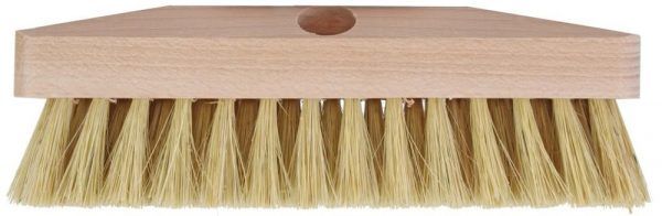 Luiwagen Schrobbezem Fiber 22 centimeter Zonder steel