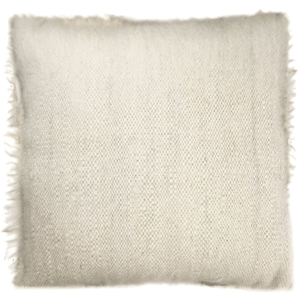 Malagoon sierkussen stairway - gebroken wit, grijstinten - 50x50cm 100% wol