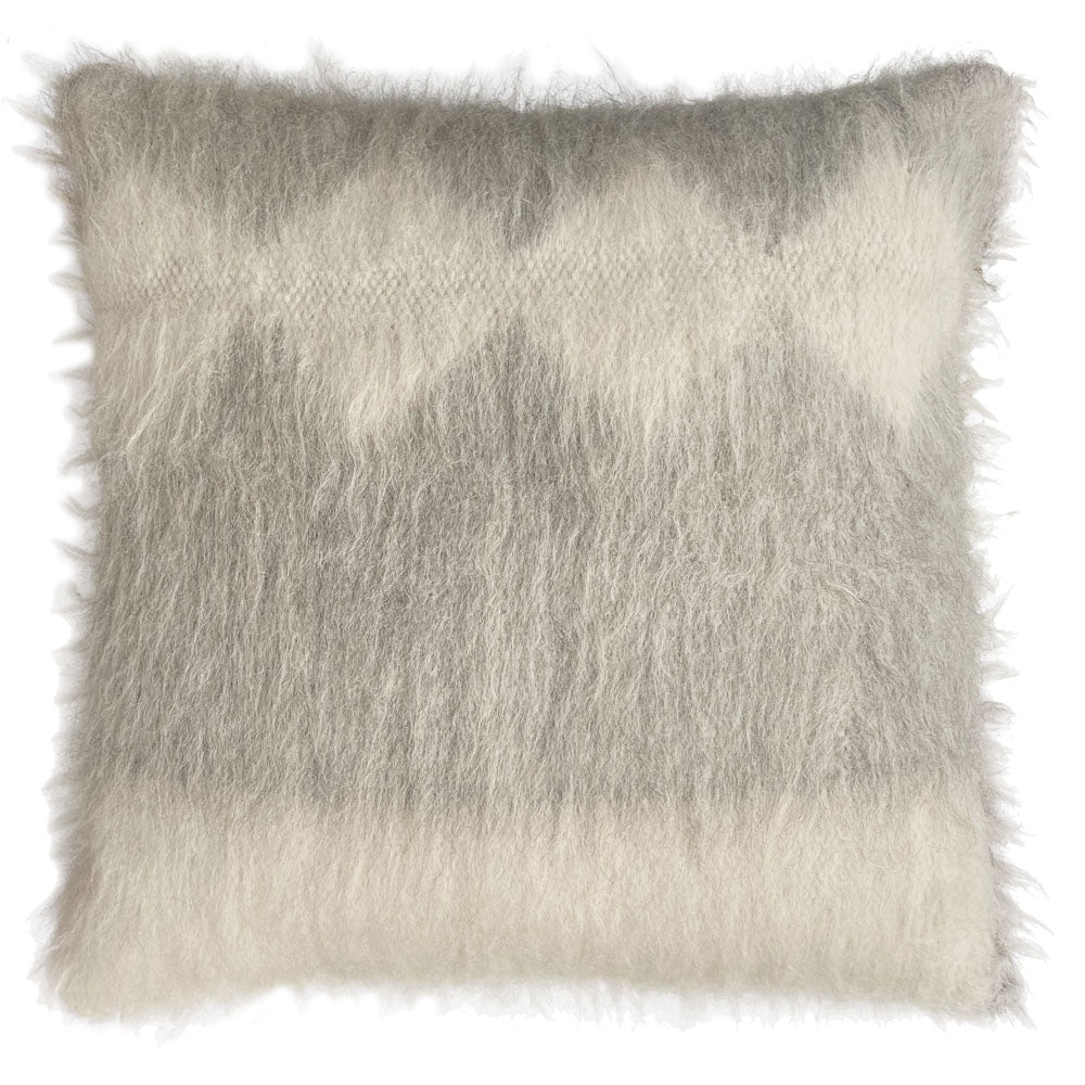 Malagoon vloerkussen diamond - lichtgrijs - 90x90cm 100% wol