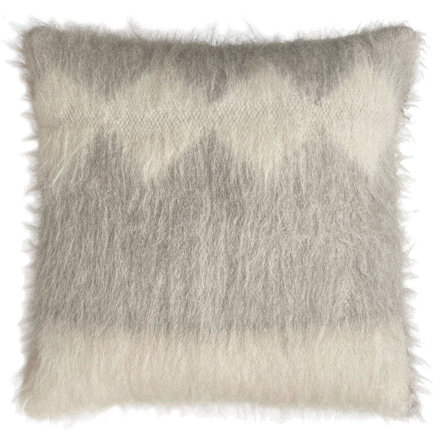 Malagoon vloerkussen diamond - lichtgrijs - 90x90cm 100% wol