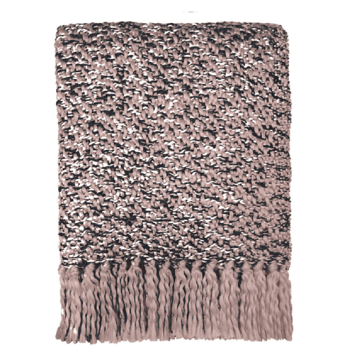 Malagoon plaid mauve - lila mélange - 125x150cm