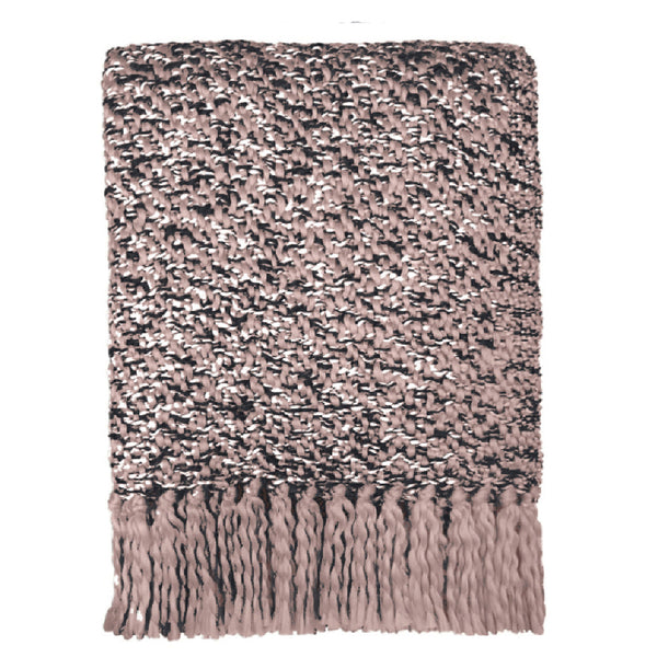 Malagoon plaid mauve - lila mélange - 125x150cm