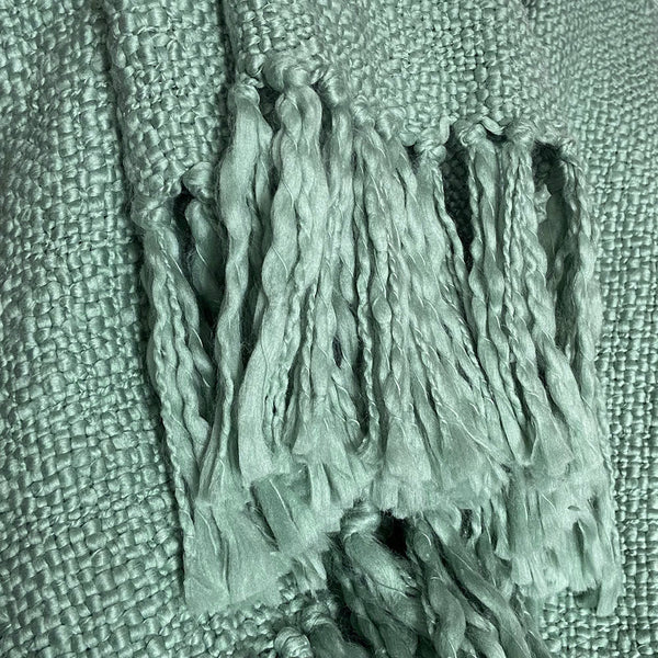 Malagoon plaid misty - groen - 125x150cm