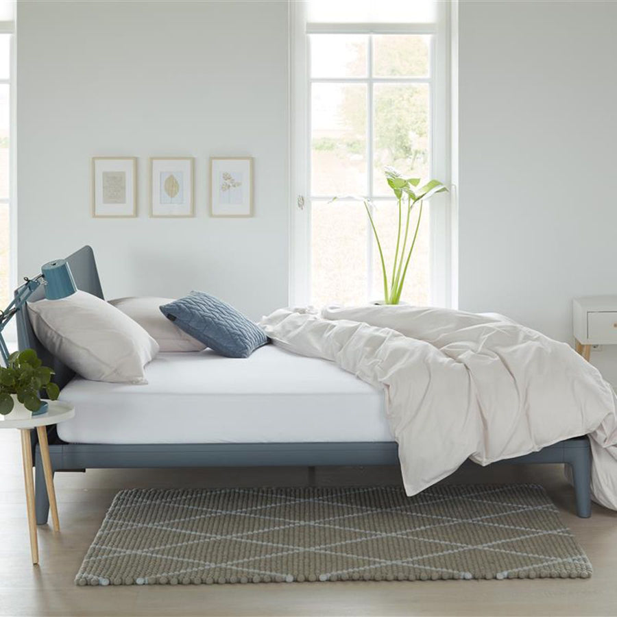 Hoeslaken Jersey White 90x200/220