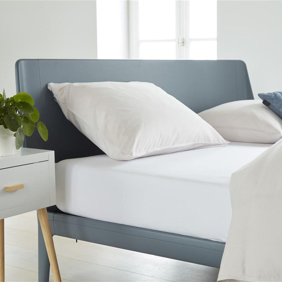 Hoeslaken Jersey White 140x200/220