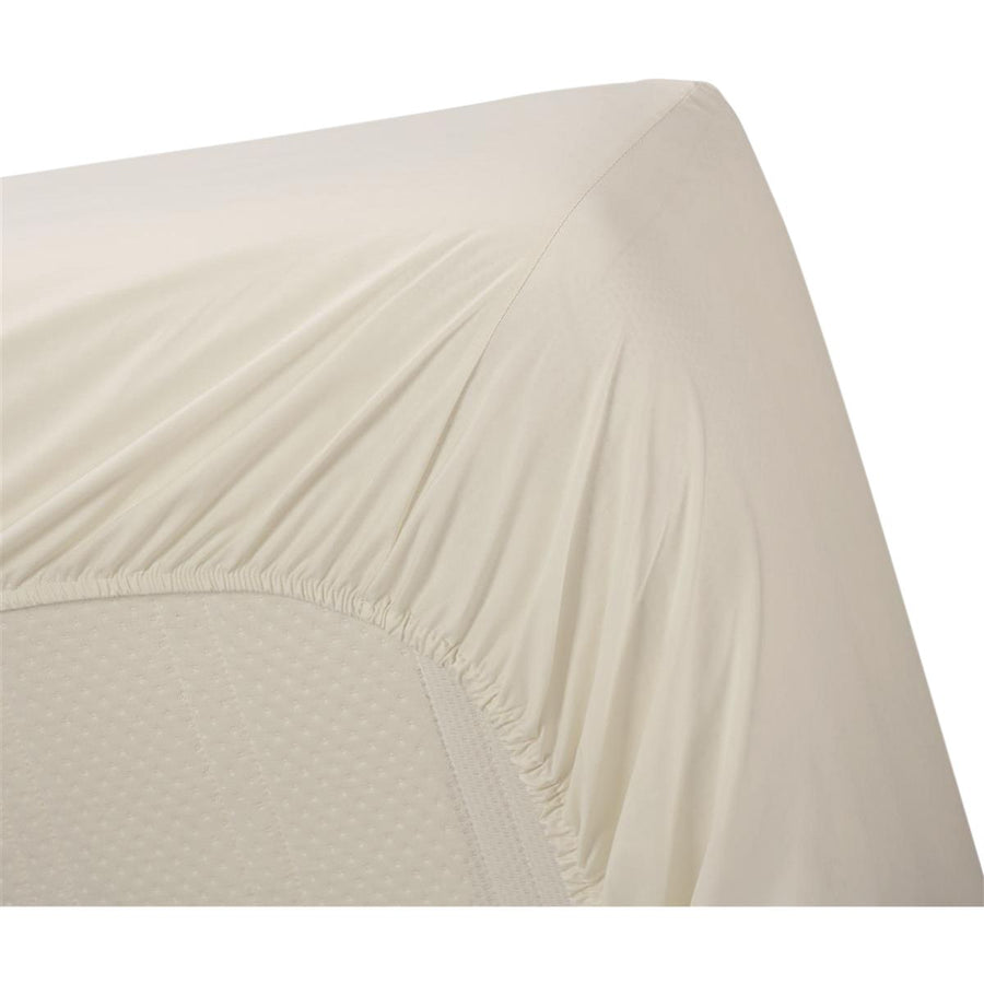 Hoeslaken Percale Off-white 180x200