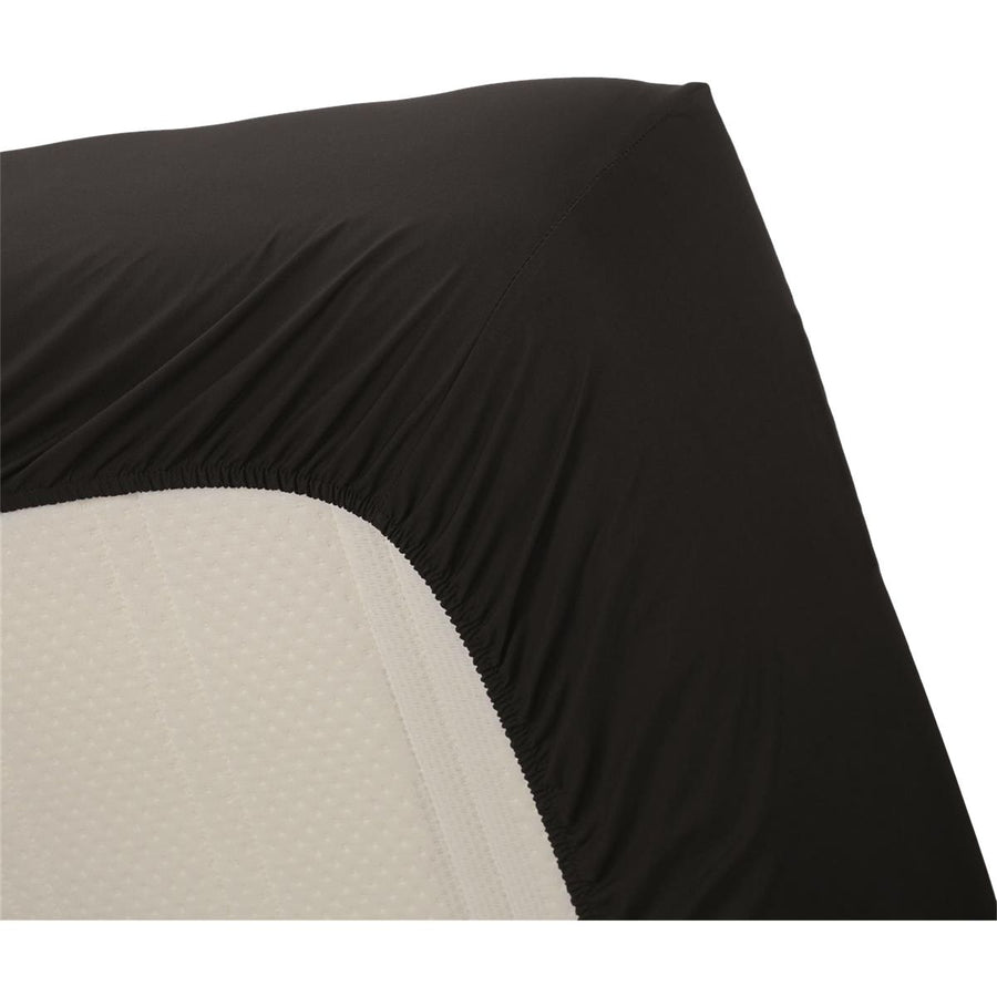 Hoeslaken Percale Black 90x200