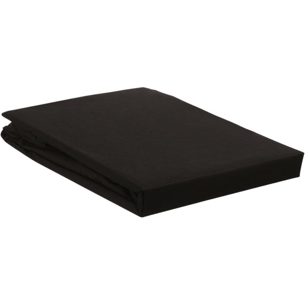 Hoeslaken Percale Black 180x200
