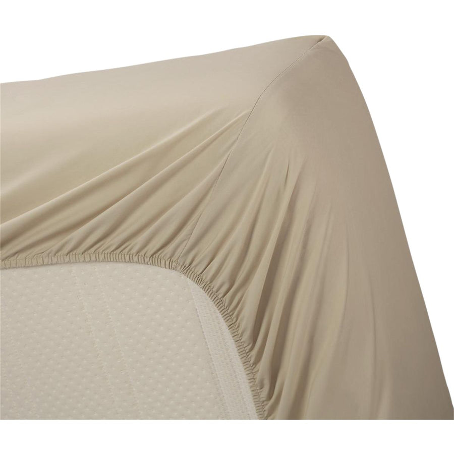 Hoeslaken Percale Sand 180x200