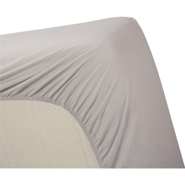 Hoeslaken Percale Light Grey 180x200