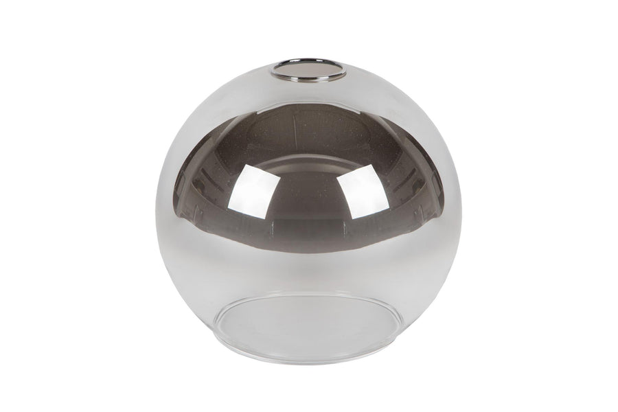 Lucide MARIUS lampglas Ø 20 cm, rookgrijs