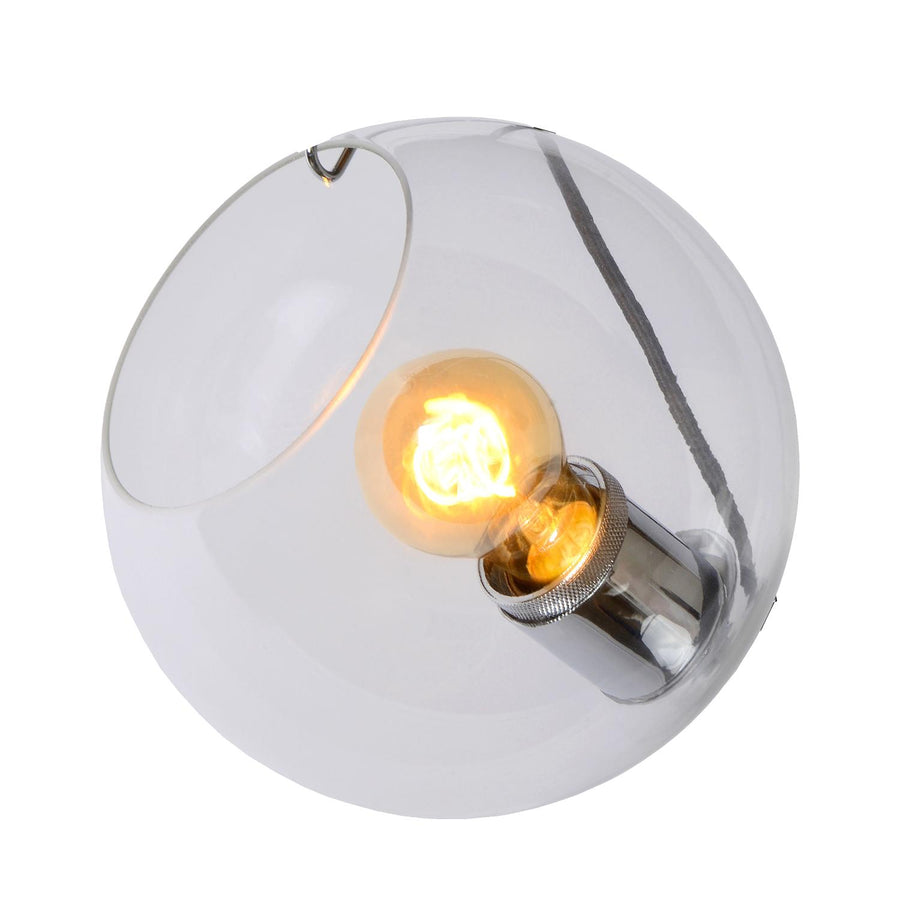 Lucide JAZZLYNN lampglas Ø 20 cm, transparant