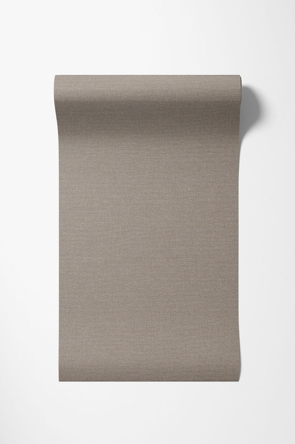 Linen & Textures - plain brown – hoofdafbeelding
