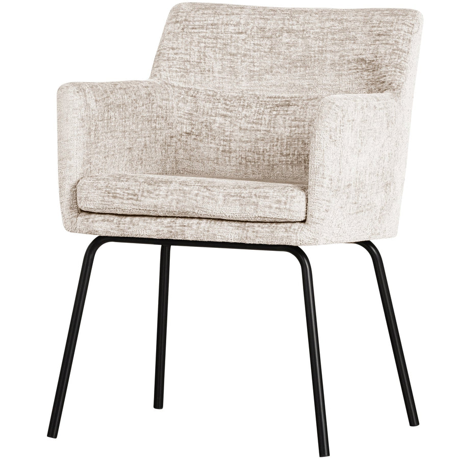 KAM EETKAMERSTOEL MET ARMLEUNING OFF WHITE (set of 2)