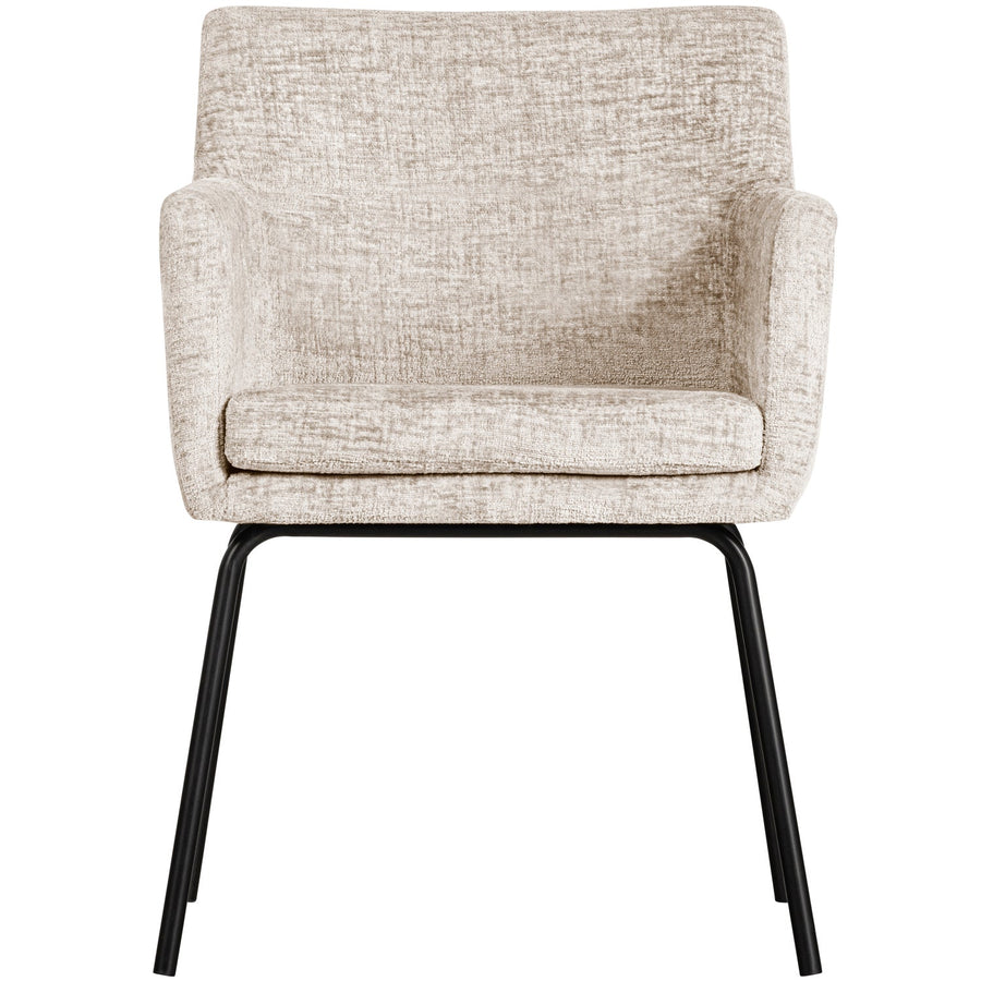 KAM EETKAMERSTOEL MET ARMLEUNING OFF WHITE (set of 2)