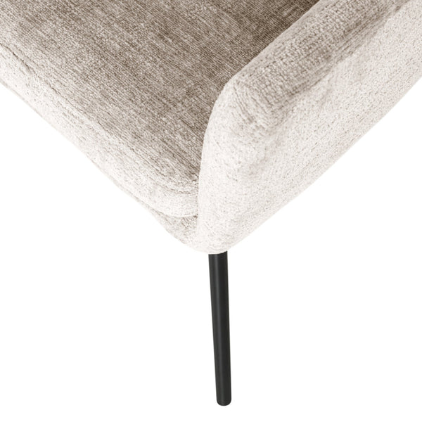 KAM EETKAMERSTOEL MET ARMLEUNING OFF WHITE (set of 2)