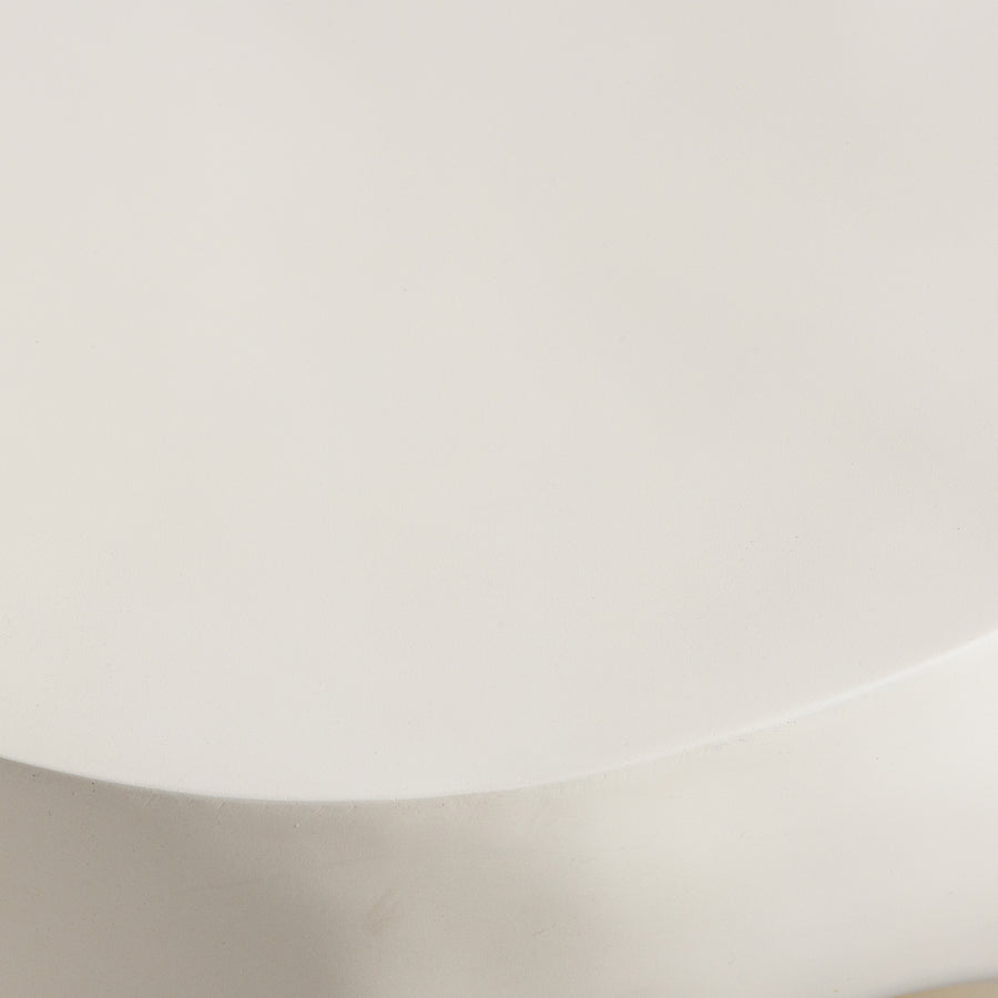 Mica tuin bijzettafel vezelversterkte polymeer naturel