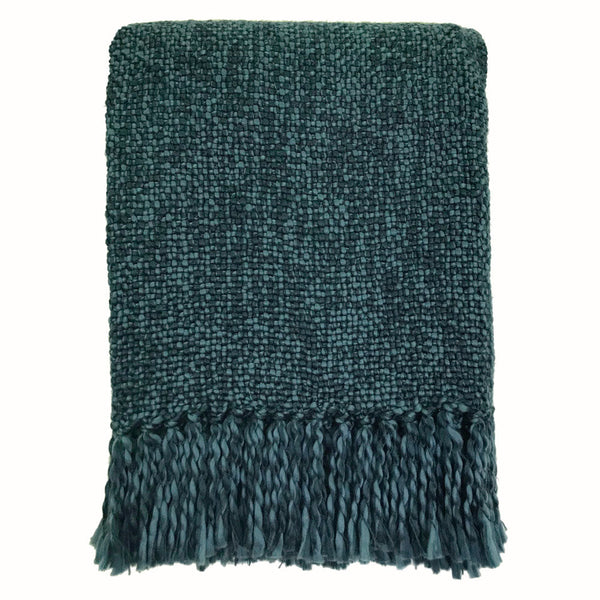 Malagoon plaid marble - donkerblauw - 125x150cm
