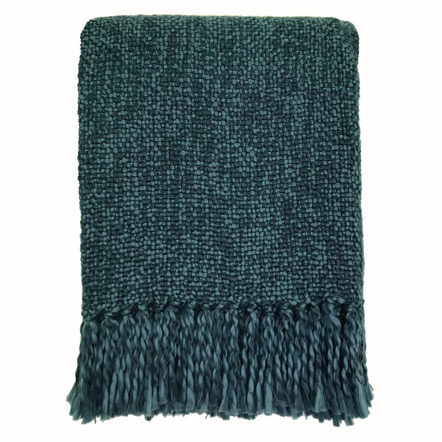 Malagoon plaid marble - donkerblauw - 125x150cm