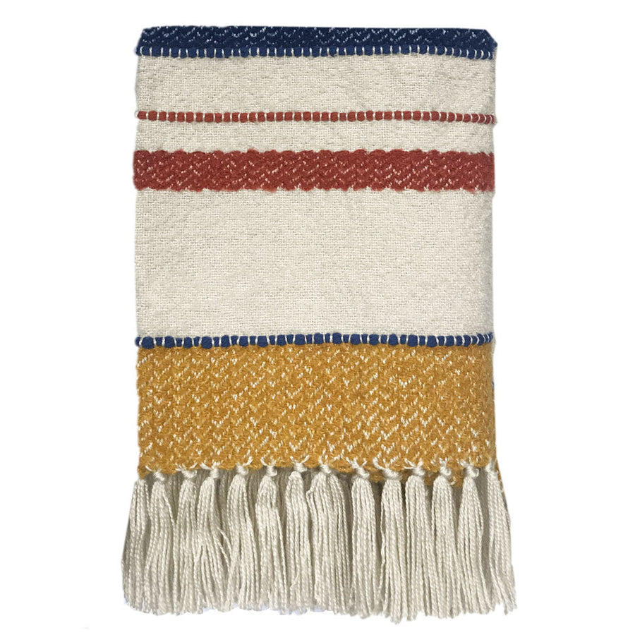 Malagoon plaid miracle - meerkleurig bouclé - 125x150cm