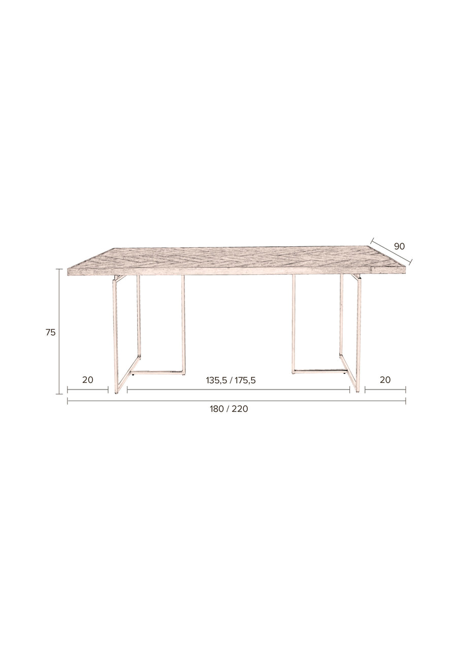 Tafel Klasse 220x90