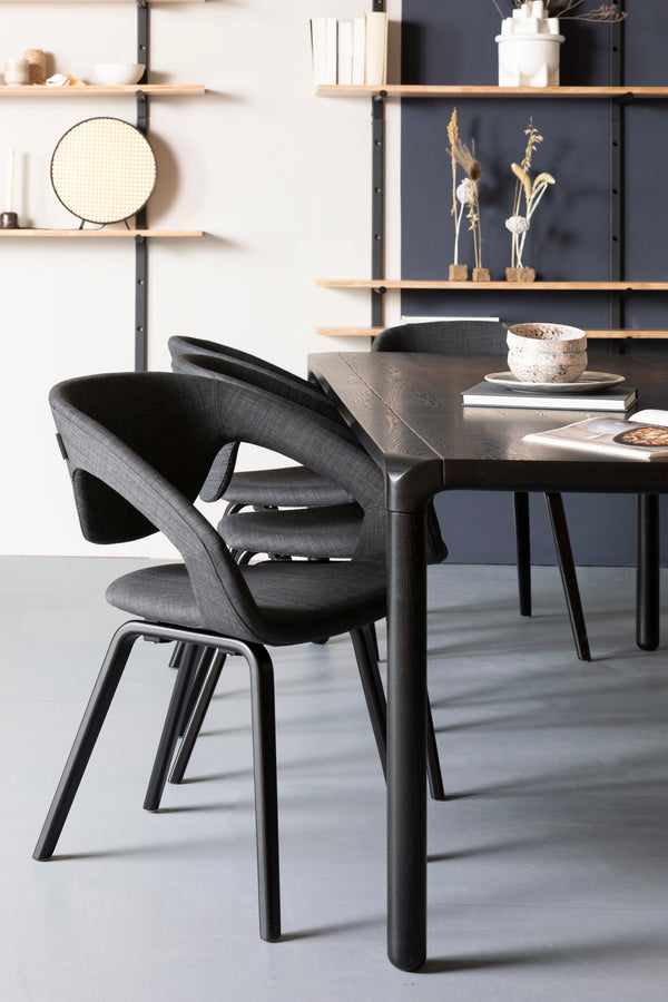 Tafel Storm 220x90 Zwart
