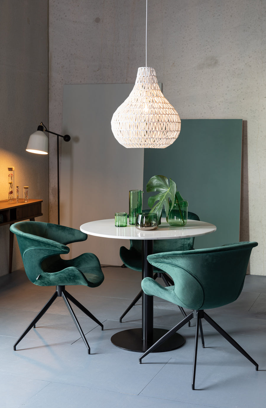 Tafel Marmer King 90 Zwart