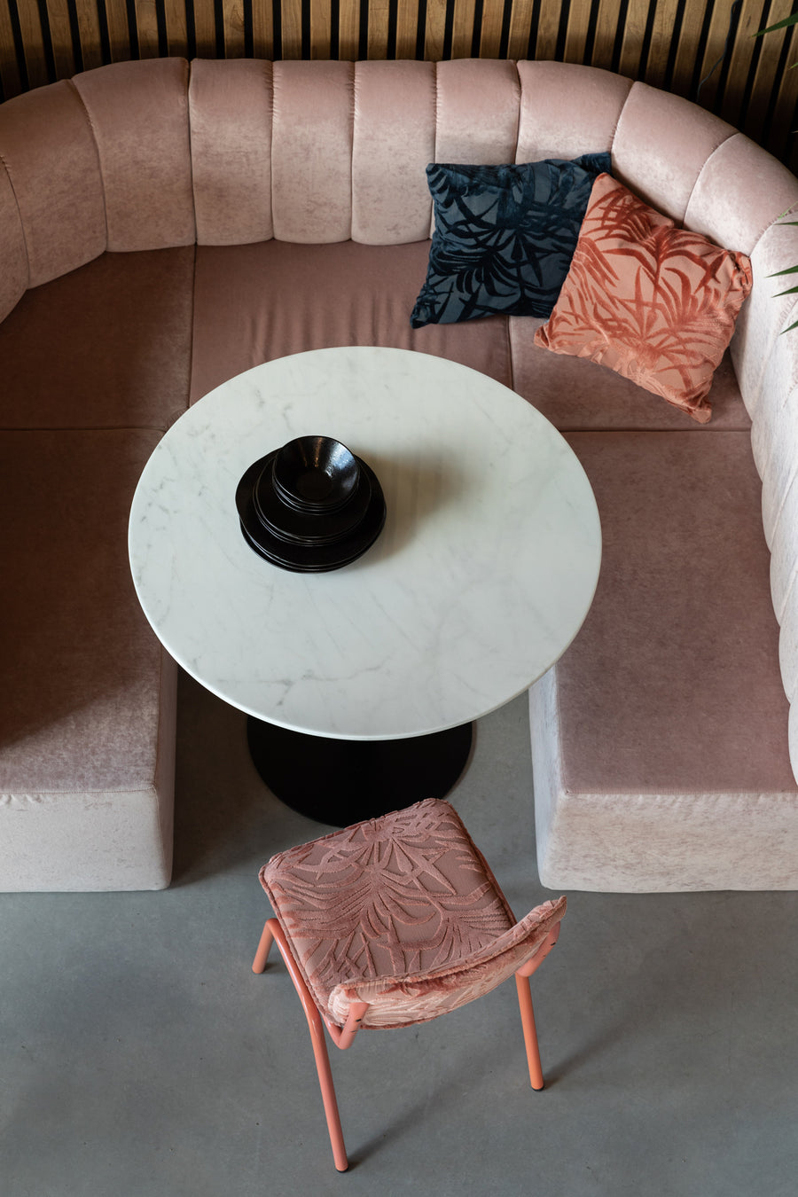 Tafel Marmer King 90 Zwart