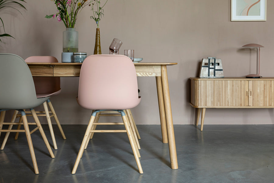 Tafel Glimps 120/162x80 Naturel