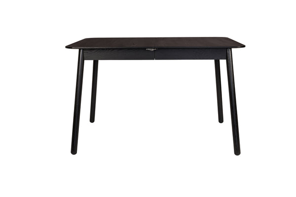 Tafel Glimps 120/162x80 Zwart