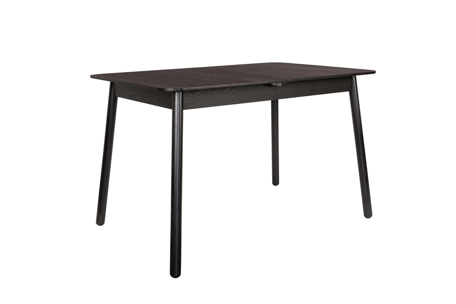 Tafel Glimps 120/162x80 Zwart