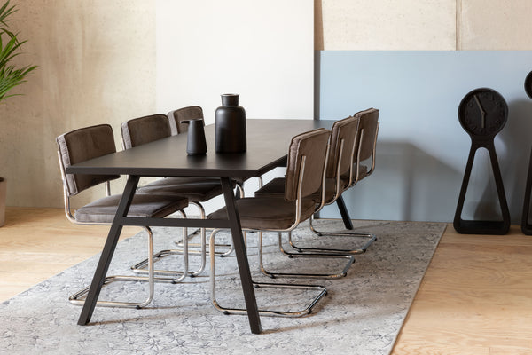 Tafel Seth 220x90 Zwart