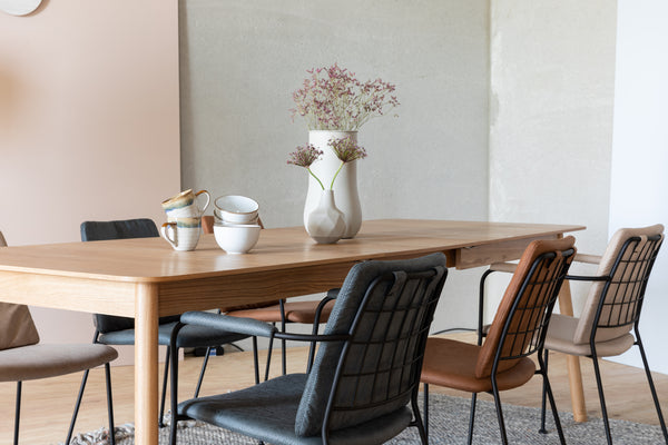 Tafel Glimps 180/240x90 Naturel