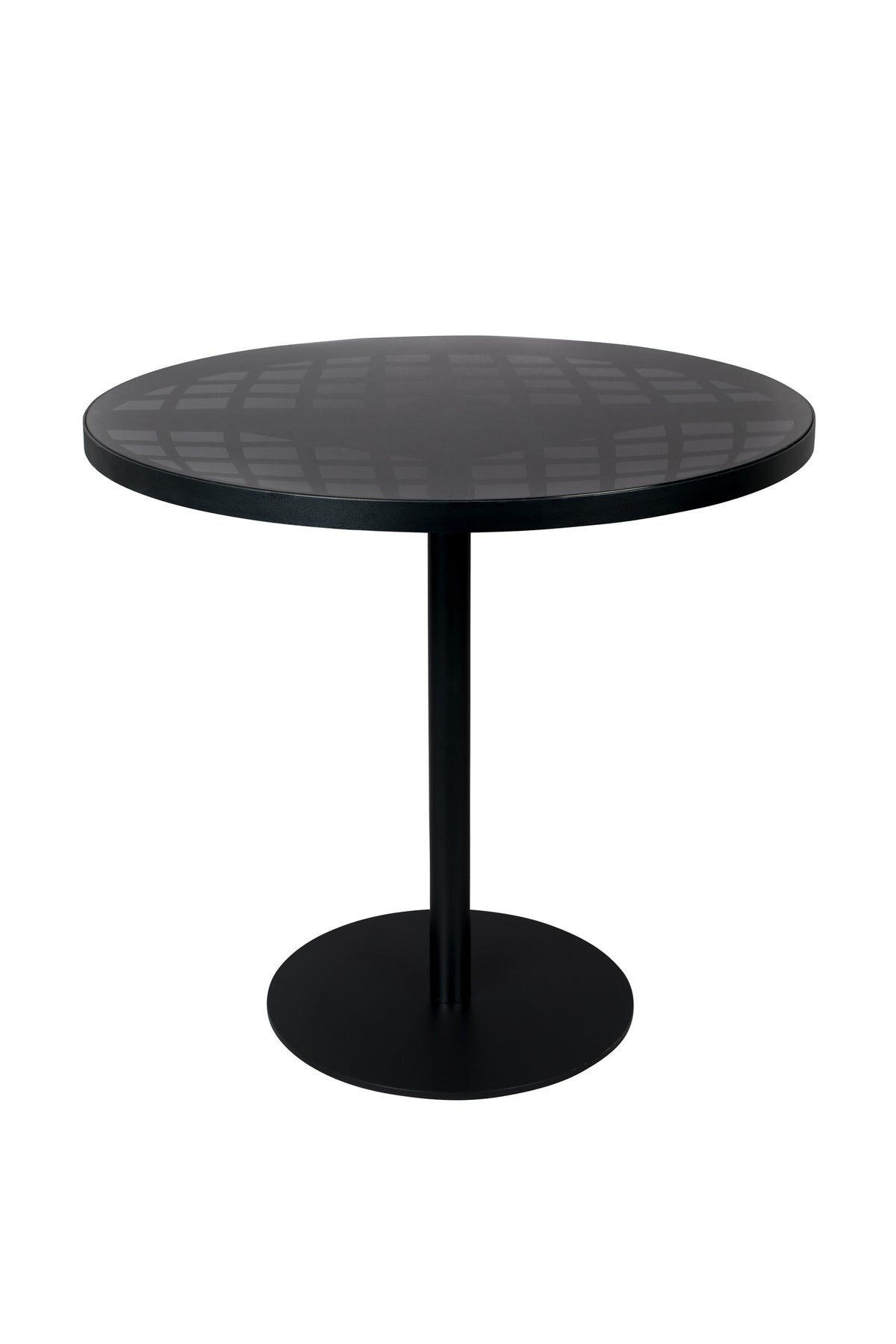 Albert tuintafel/ bistrotafel rond 80 cm zwart