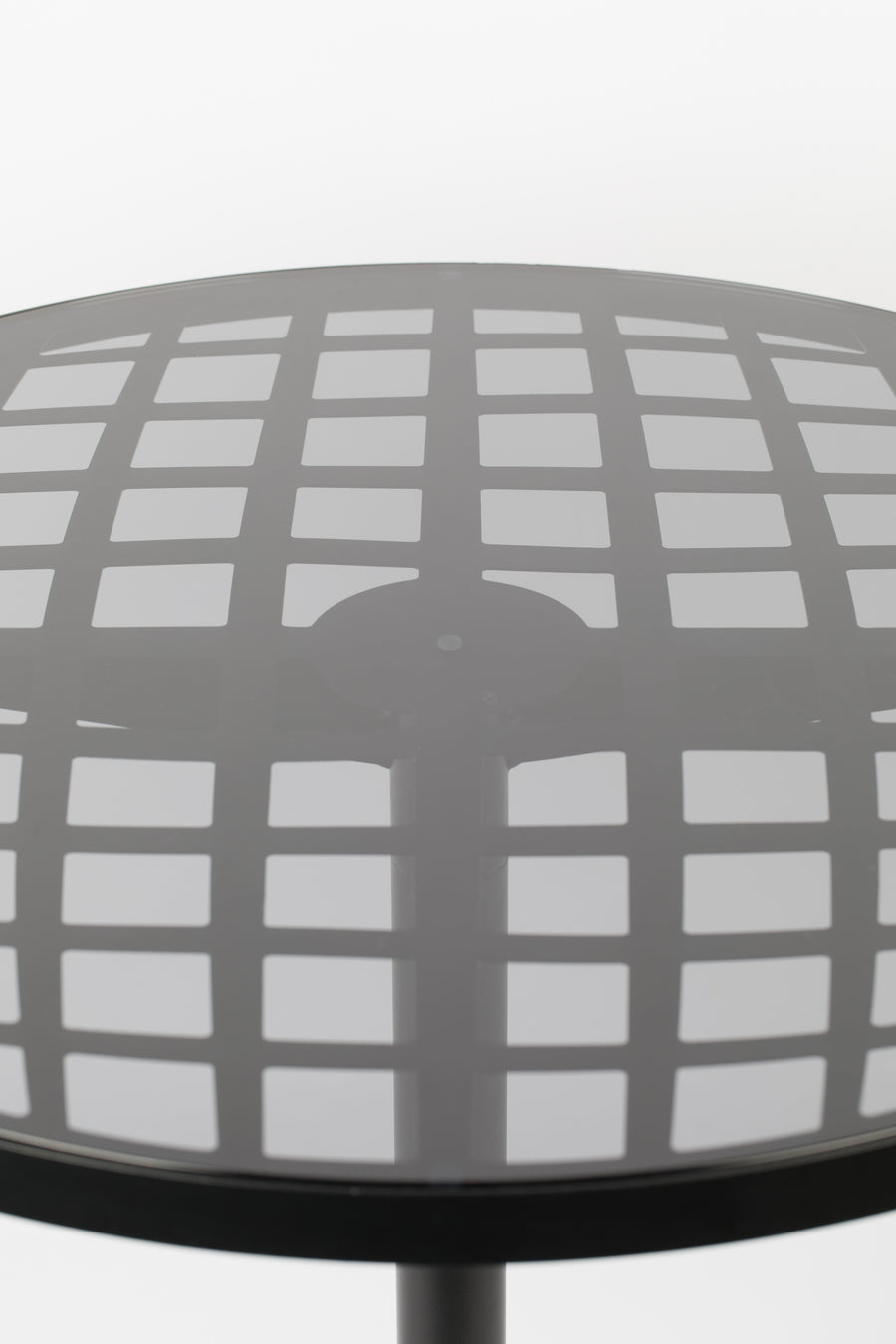 Albert tuintafel/ bistrotafel rond 80 cm zwart